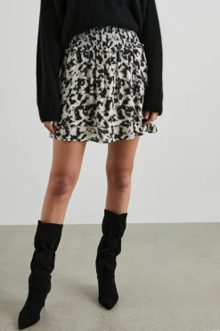ADDISON SKIRT - BLURRED CHEETAH|Rails New