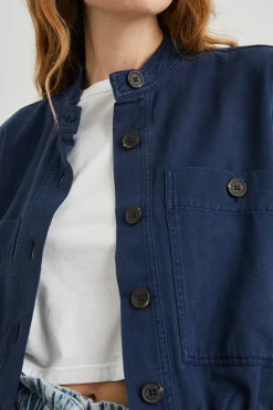 ALMA JACKET - NAVY|Rails Outlet