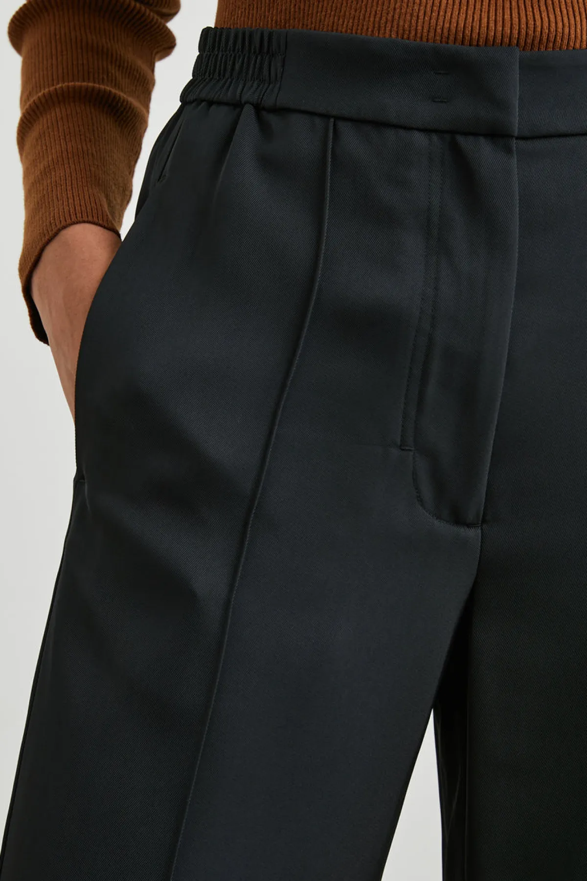 ALTA PANT - SHINY BLACK|Rails Online