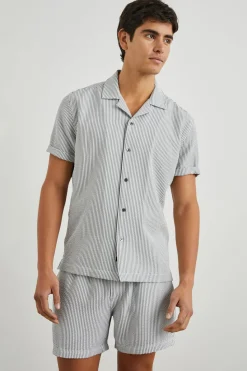 AMALFI SHIRT - FADED SEERSUCKER|Rails Sale