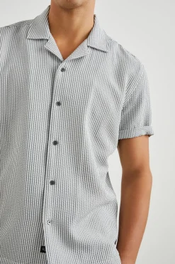 AMALFI SHIRT - FADED SEERSUCKER|Rails Sale