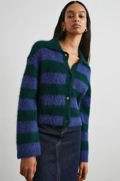 AMBER SWEATER - OXFORD STRIPE|Rails Best Sale