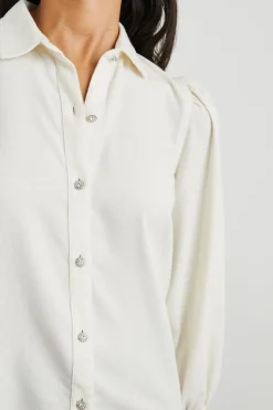 ANGELICA SHIRT - WINTER WHITE|Rails Best