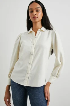 ANGELICA SHIRT - WINTER WHITE|Rails Best
