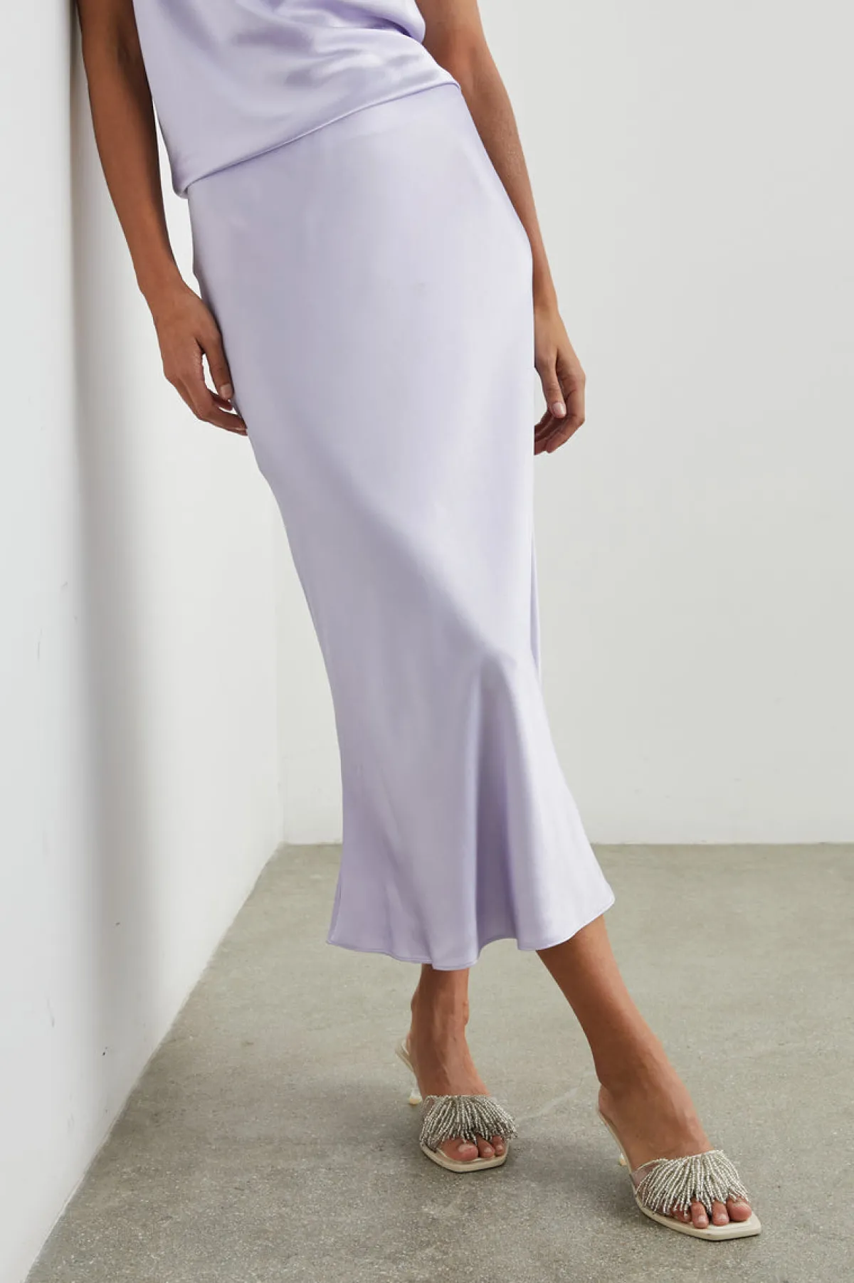 ANYA SKIRT - LILAC ICE|Rails New