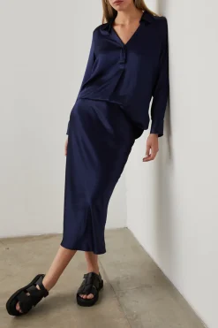 ANYA SKIRT - NAVY|Rails Hot