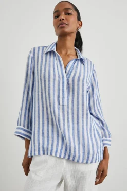 BANKS TOP - CASABLANCA STRIPE|Rails Cheap