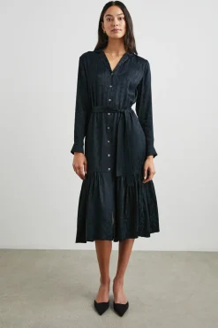 BEATRICE DRESS - ONYX LEOPARD|Rails Hot