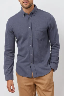 BERKELEY SHIRT - AEGEAN|Rails New