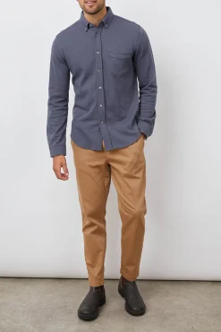 BERKELEY SHIRT - AEGEAN|Rails New