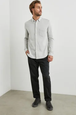 BERKELEY SHIRT - LIGHT GREY|Rails Flash Sale