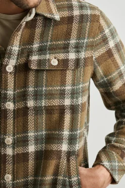 BERKSHIRE SHIRT JACKET - DUTCH SAGE BIRCH|Rails Fashion