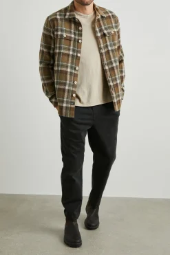BERKSHIRE SHIRT JACKET - DUTCH SAGE BIRCH|Rails Fashion