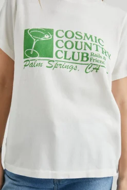 BOYFRIEND T-SHIRT - COSMIC COUNTRY CLUB|Rails Outlet