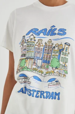 BOYFRIEND T-SHIRT - AMSTERDAM|Rails Sale