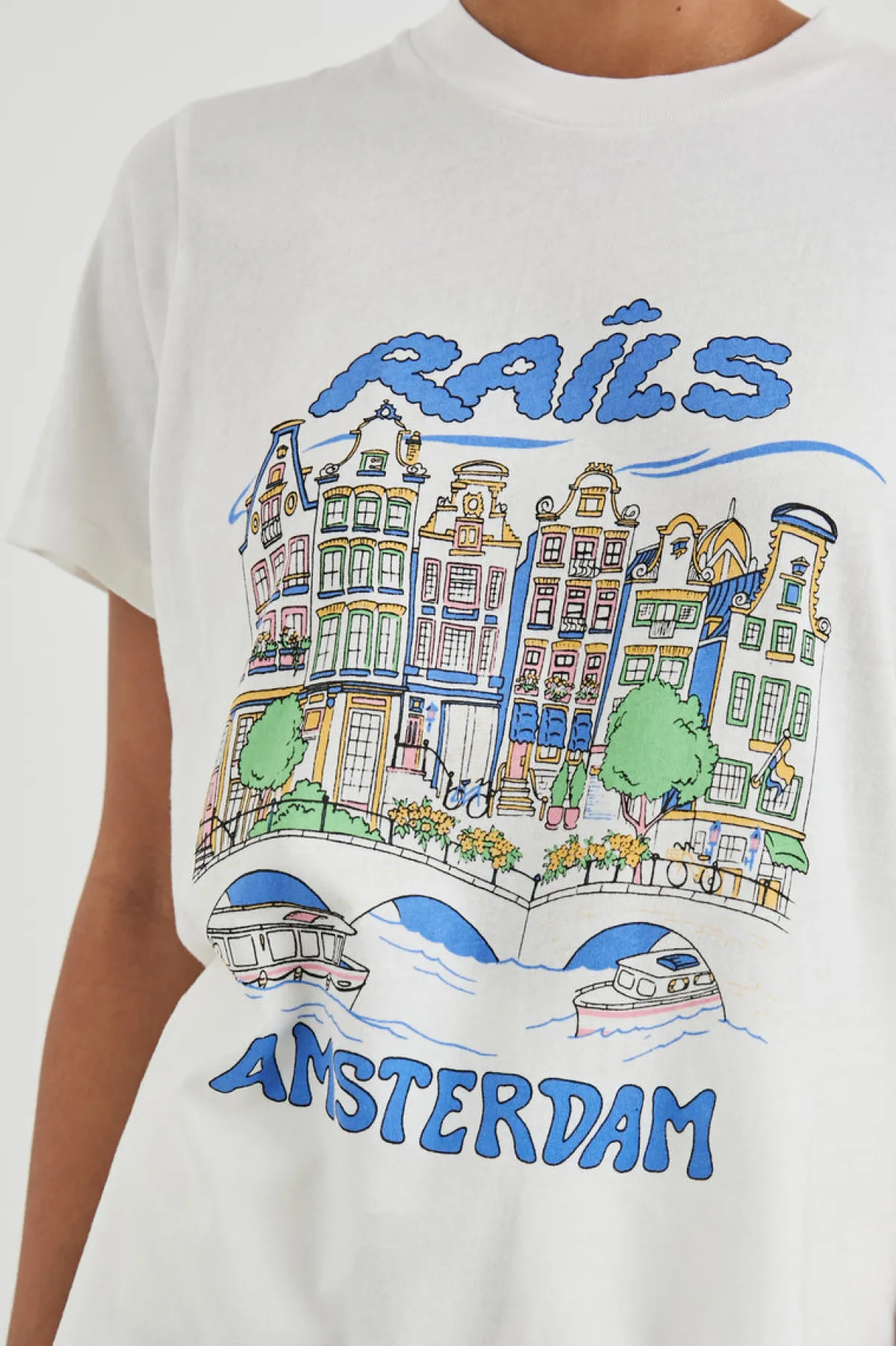 BOYFRIEND T-SHIRT - AMSTERDAM|Rails Sale