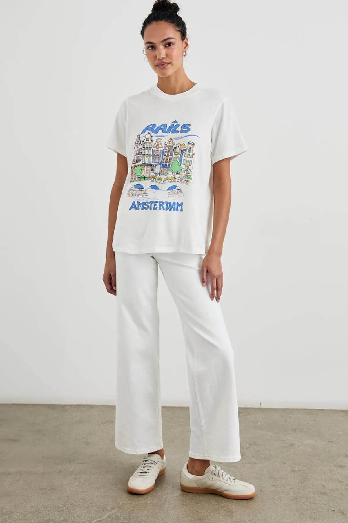 BOYFRIEND T-SHIRT - AMSTERDAM|Rails Sale
