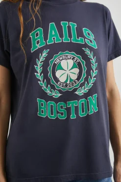BOYFRIEND T-SHIRT - BOSTON|Rails Sale