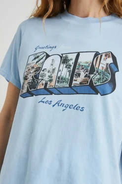 BOYFRIEND T-SHIRT - LOS ANGELES BLUE|Rails Online