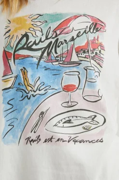 BOYFRIEND T-SHIRT - MARSEILLE|Rails Shop