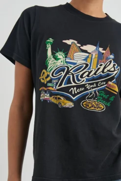 BOYFRIEND T-SHIRT - NEW YORK|Rails Cheap