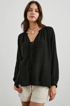 BRIELLE TOP - BLACK|Rails Fashion