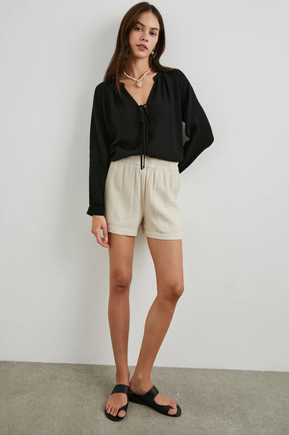 BRIELLE TOP - BLACK|Rails Fashion