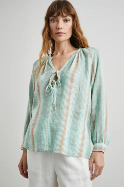 BRIELLE TOP - SEAVIEW STRIPE|Rails Outlet
