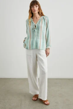 BRIELLE TOP - SEAVIEW STRIPE|Rails Outlet