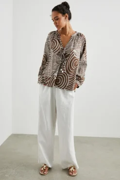 BRIELLE TOP - SWIRLS|Rails Shop