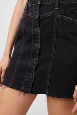 CANYON SKIRT - INKED RAW HEM|Rails New
