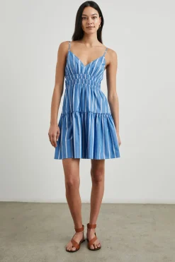 CARMEN DRESS - BOIRO STRIPE|Rails Cheap