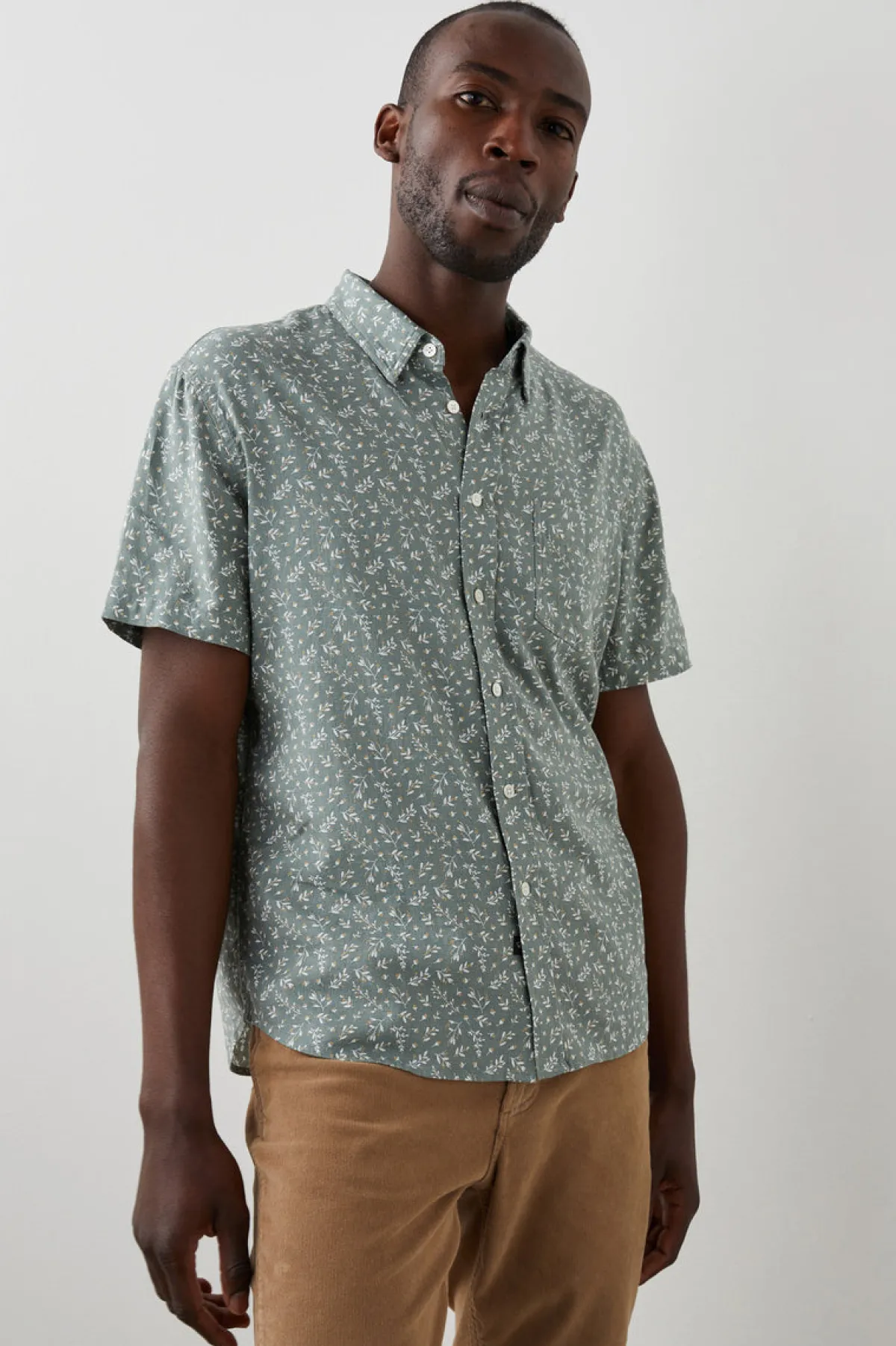 CARSON SHIRT - ACORN FORAGE MINT|Rails Fashion