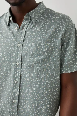 CARSON SHIRT - ACORN FORAGE MINT|Rails Fashion