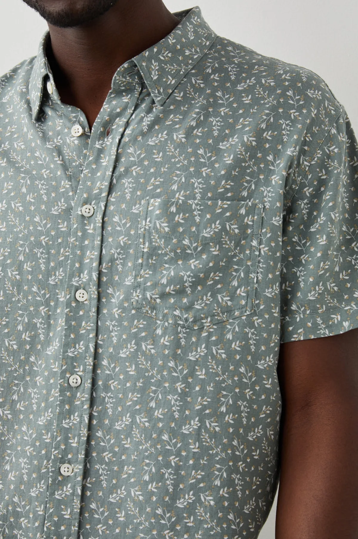 CARSON SHIRT - ACORN FORAGE MINT|Rails Fashion