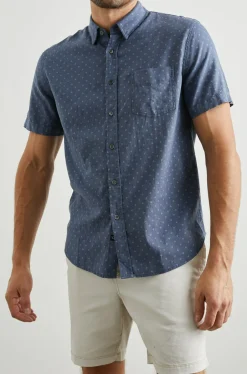 CARSON SHIRT - ADMIRAL BLUE DIAMOND|Rails Hot