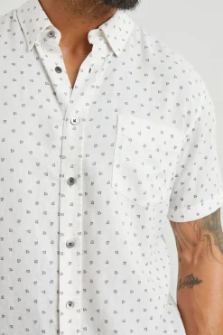 CARSON SHIRT - AUTUMN CALICO WHITE|Rails Discount
