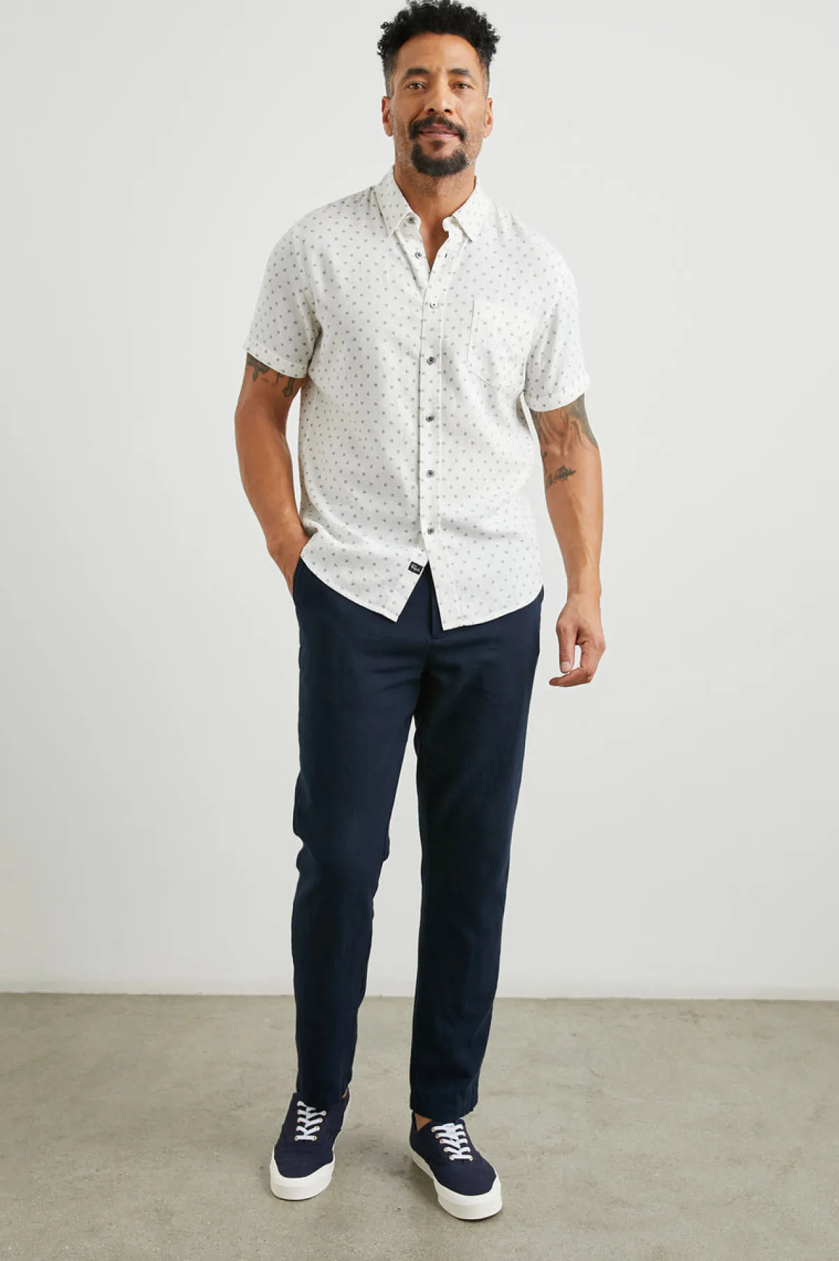 CARSON SHIRT - AUTUMN CALICO WHITE|Rails Discount