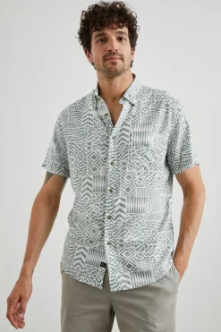 CARSON SHIRT - BAMBU BLOCK KALAMATA|Rails Cheap