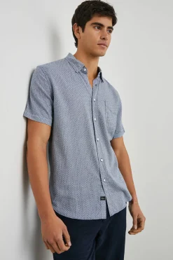 CARSON SHIRT - CROWN JEWEL SAPPHIRE|Rails Discount