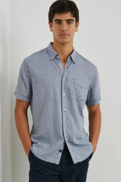 CARSON SHIRT - CROWN JEWEL SAPPHIRE|Rails Discount