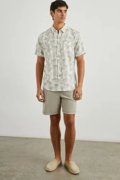 CARSON SHIRT - DOTTED FRONDS SENECA|Rails Hot