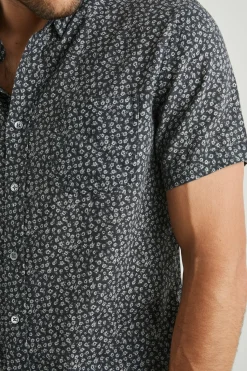 CARSON SHIRT - FLOWER CART ONYX|Rails Clearance