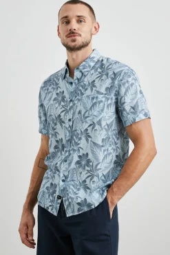 CARSON SHIRT - JUNGLE GARDEN REFLECTION|Rails Shop