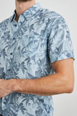 CARSON SHIRT - JUNGLE GARDEN REFLECTION|Rails Shop