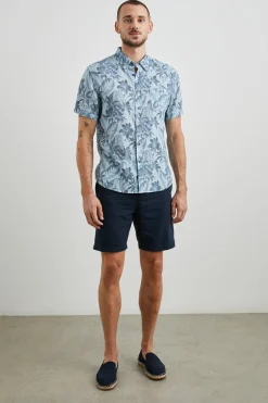 CARSON SHIRT - JUNGLE GARDEN REFLECTION|Rails Shop