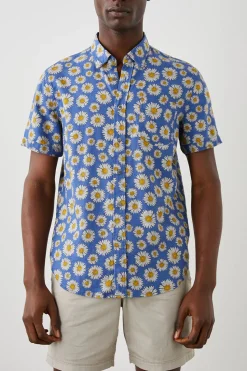 CARSON SHIRT - MAYA PRINT ROYAL|Rails Hot