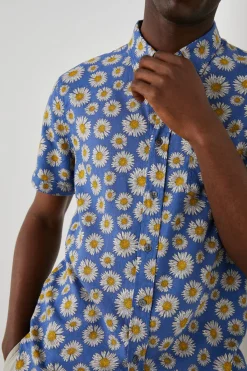 CARSON SHIRT - MAYA PRINT ROYAL|Rails Hot
