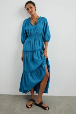 CATERINE DRESS - TURKISH TILE|Rails Fashion