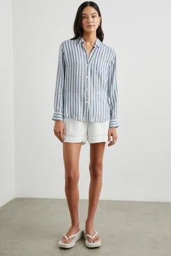 CHARLI SHIRT - ECHO STRIPE|Rails Discount